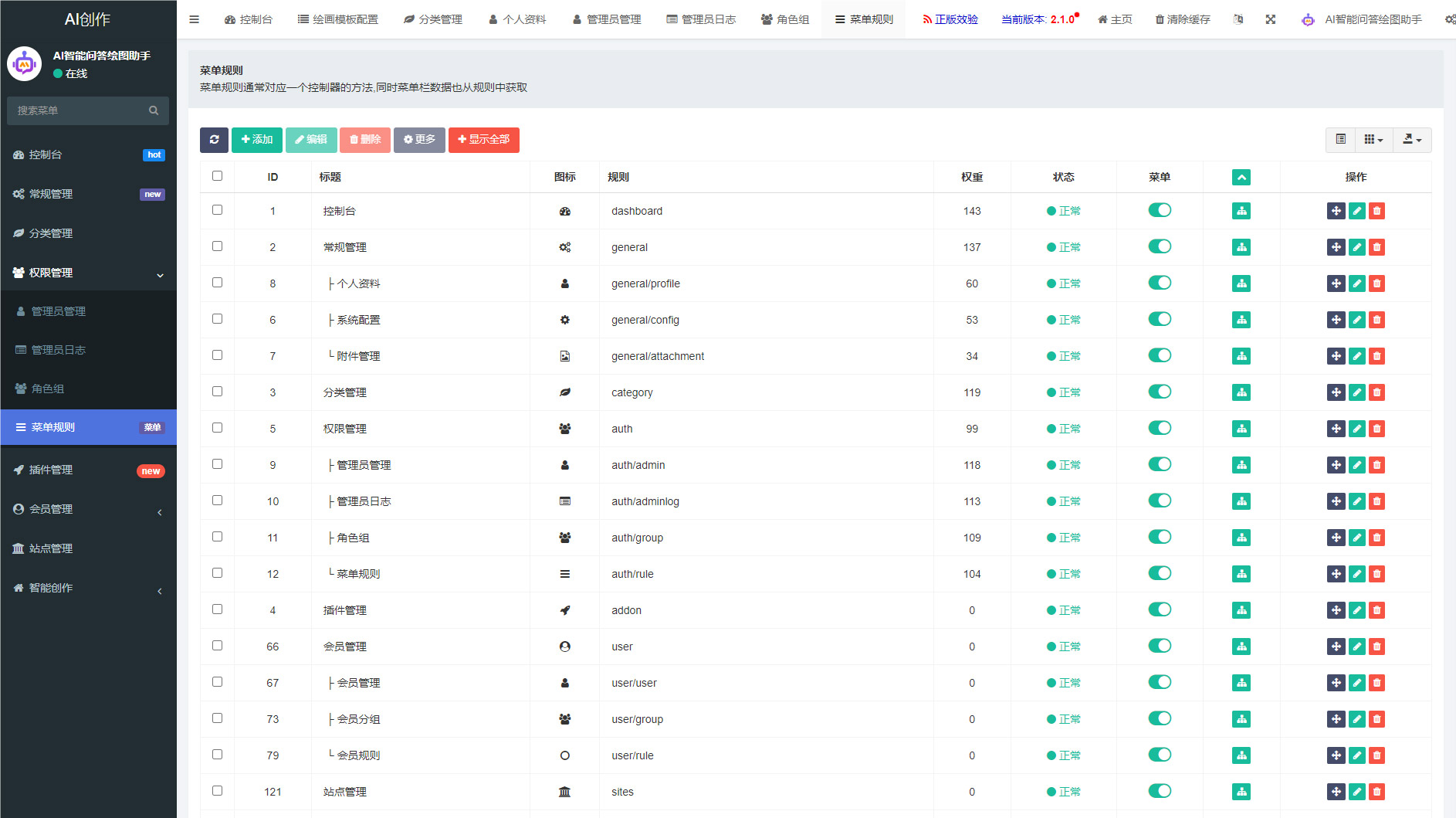 图片[18]-ChatGPT AI系统saas源码部署支持AI问答/AI绘画/Prompt应用/MJ绘画源码/PC自适应+H5端+小程序