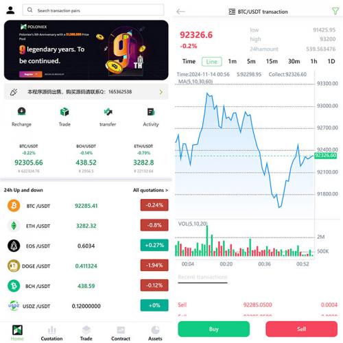 运营版十三国语言数字PHP交易所区块链交易所币币交易所/矿机/认购/币币/秒合约/平台币交易所机器人K线可封装APP-魅力源码