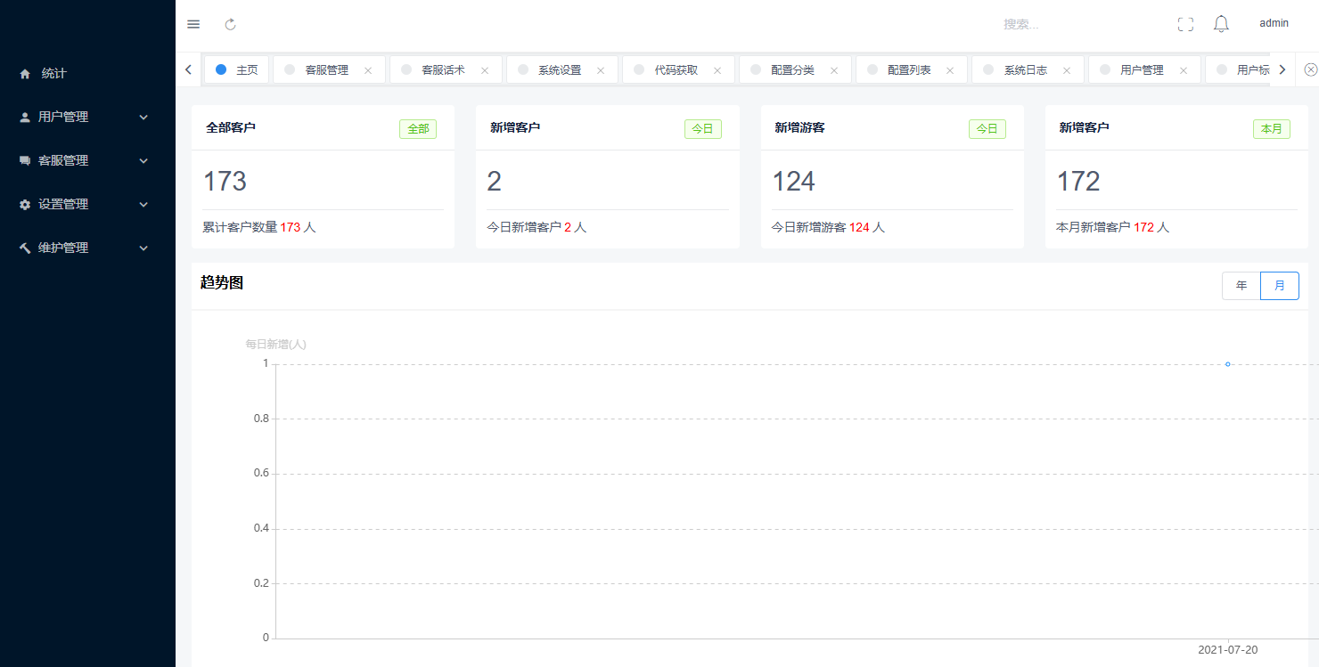 图片[6]-在线客服聊天系统网站源码 H5即时通讯即时消息提醒 即时通讯 实时聊天 多用户IM客服平台系统
