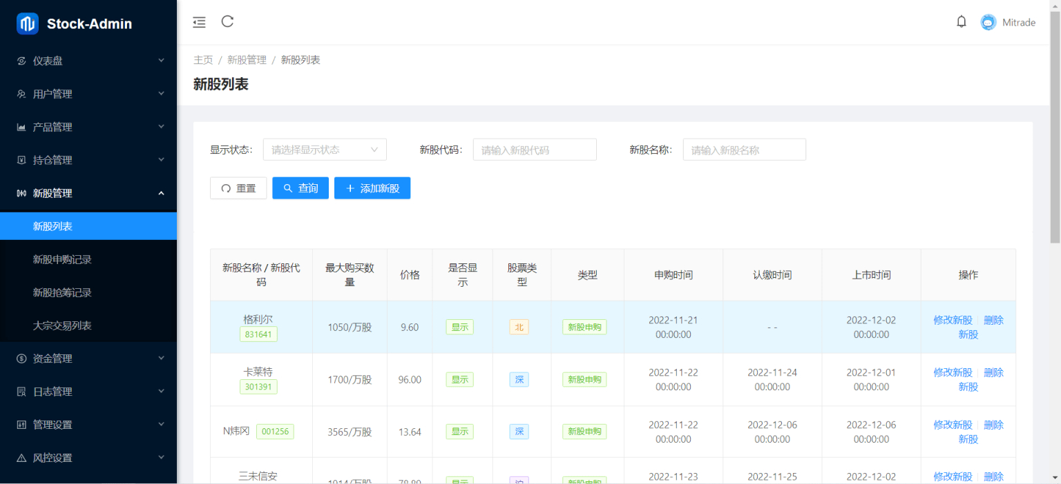 图片[5]-[全开源]香港股票源码/大宗交易与新股申购系统源码运营版新版股票交易系统/全套视频教程