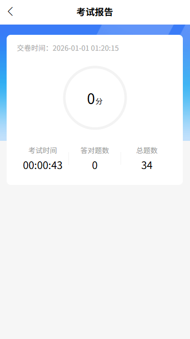 图片[2]-在线考试题库答题刷题H5小程序职业企业培训教育网校驾考学生课程组卷系统模拟练习源码
